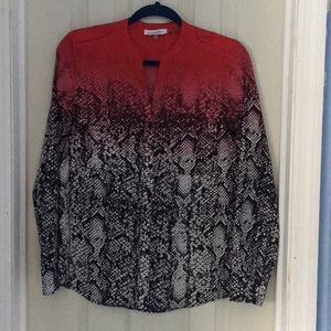 Calvin Klein long sleeve blouse